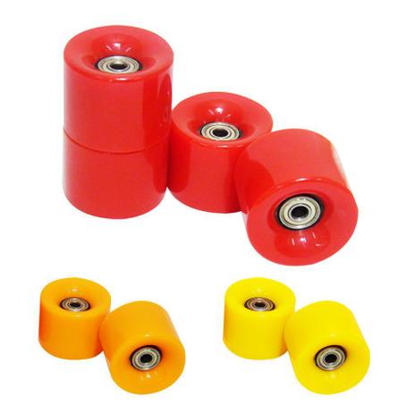 Rodas de Skate Kit 4 Rolamento Completo Abec 7 Silicone - Braslu Menor preço em Rodas de Skate Kit 4 Rolamento Completo Abec 7 Silicone - Braslu