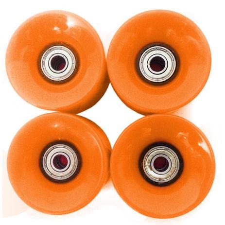 Rodas Para Skate Kit Com 4 com Rolamento Abec 7 Silicone Duravel (RA-F) - Braslu Menor preço em Rodas Para Skate Kit Com 4 com Rolamento Abec 7 Silicone Duravel (RA-F) - Braslu