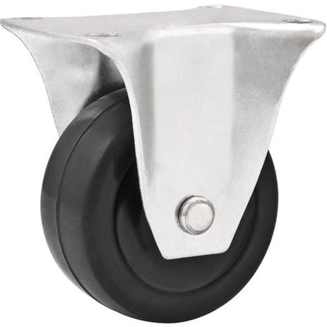 Rodízio fixo 2” com roda de borracha - Vonder Menor preço em Rodízio fixo 2” com roda de borracha - Vonder