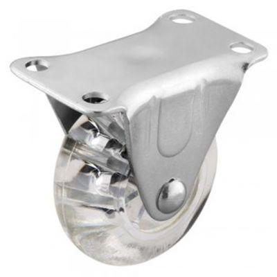 Rodizio Fixo Cristal 1.1/2 Cap 30kg - Kmb rodizios Menor preço em Rodizio Fixo Cristal 1.1/2 Cap 30kg - Kmb rodizios
