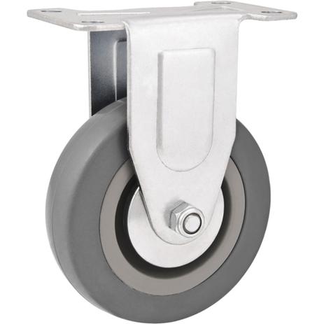 Rodízio fixo de borracha e PVC 2” - Vonder Menor preço em Rodízio fixo de borracha e PVC 2” - Vonder