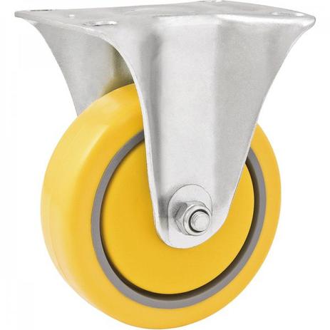 Rodízio fixo de poliuretano e PVC 5” Vonder Menor preço em Rodízio fixo de poliuretano e PVC 5” Vonder