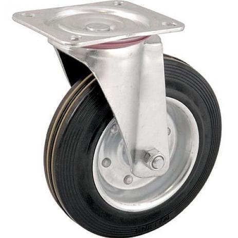 Rodízio giratório 4” - linha média (Preto) - Vonder Menor preço em Rodízio giratório 4” - linha média (Preto) - Vonder
