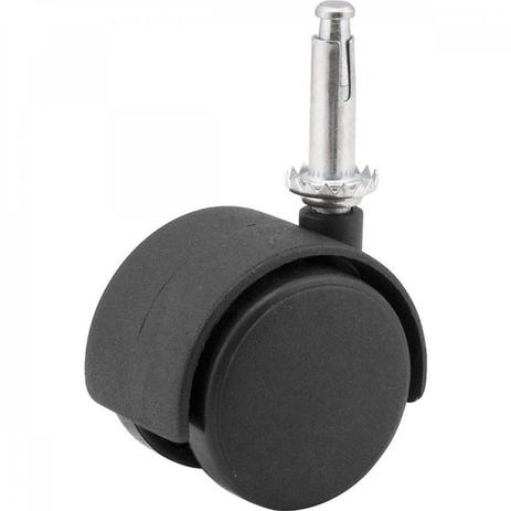 Rodízio giratório duplo de nylon com cone 50 mm x 49 mm Vonder Menor preço em Rodízio giratório duplo de nylon com cone 50 mm x 49 mm Vonder