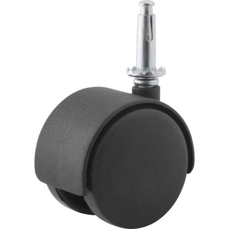 Rodízio giratório duplo de nylon cone 40 x 40 mm - Vonder Menor preço em Rodízio giratório duplo de nylon cone 40 x 40 mm - Vonder