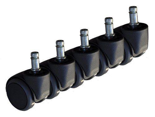 Rodízios para Cadeiras De Escritório Kit Com 5 unidades Frisokar Preto Menor preço em Rodízios para Cadeiras De Escritório Kit Com 5 unidades Frisokar Preto