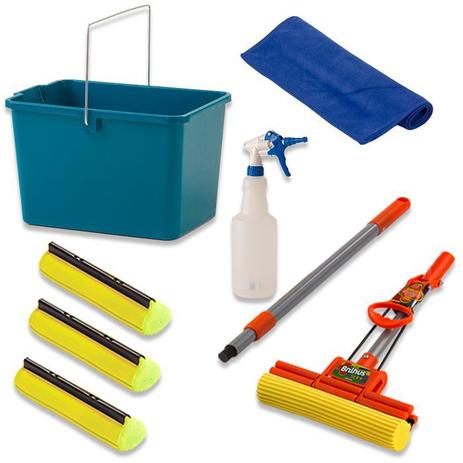 Rodo Mágico c/ 3 Refil Borrifador Toalha Mágica Balde Retang - Vendasshop utensilios de limpeza Menor preço em Rodo Mágico c/ 3 Refil Borrifador Toalha Mágica Balde Retang - Vendasshop utensilios de limpeza