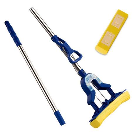 Rodo Mágico Dobrável C/ 1 Refil Seca Limpa Bompack - Vendasshop utensilios de limpeza Menor preço em Rodo Mágico Dobrável C/ 1 Refil Seca Limpa Bompack - Vendasshop utensilios de limpeza