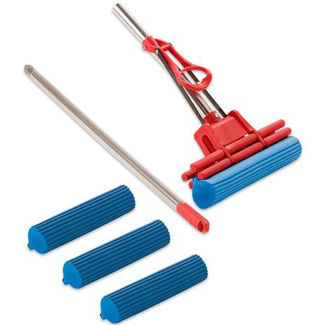 Rodo Mágico Shallper 28 Cm Original Com Marca com 3 Refil - VendasShop Utensilios de Limpeza Menor preço em Rodo Mágico Shallper 28 Cm Original Com Marca com 3 Refil - VendasShop Utensilios de Limpeza