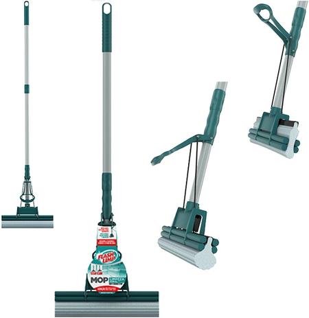 Rodo mop cabo extensor com esponja - Flash limp é boa?