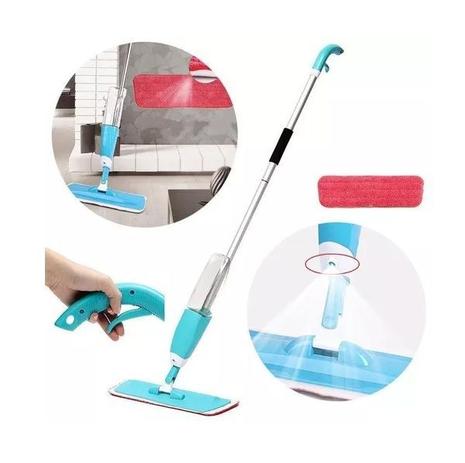 Rodo Mop Spray Vassoura Mágica Esfregão com Pad e Reservatório - Dc Importação é boa?