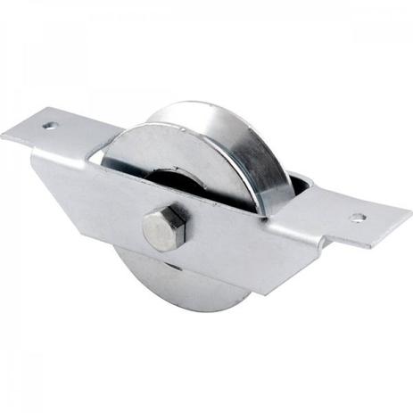 Roldana para portão 2.1/2” tipo V aço zincado caixa aberta com parafuso Vonder Menor preço em Roldana para portão 2.1/2” tipo V aço zincado caixa aberta com parafuso Vonder