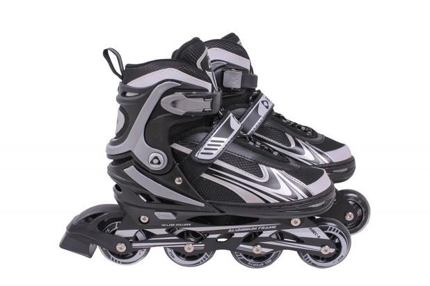 Roller em alumínio Inline 500 regulável tam. 39-43 - Bel Sports Menor preço em Roller em alumínio Inline 500 regulável tam. 39-43 - Bel Sports