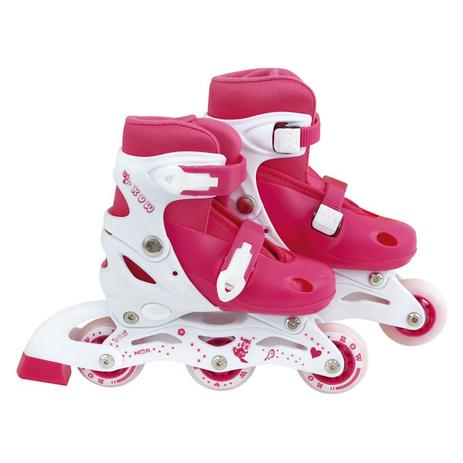 Roller Infantil Rosa - Tamanho P 30-33 40600121 - MorBR Menor preço em Roller Infantil Rosa - Tamanho P 30-33 40600121 - MorBR