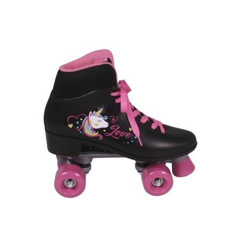 Roller Patins Retro Quad Love Preto 38 - Bel sports Menor preço em Roller Patins Retro Quad Love Preto 38 - Bel sports