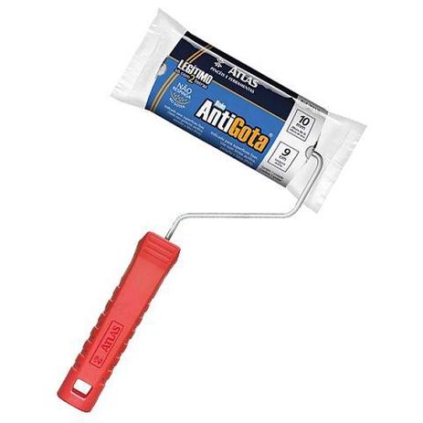 Rolo Antigota Pintura Tinta Latex Acrilica Atlas 9cm Menor preço em Rolo Antigota Pintura Tinta Latex Acrilica Atlas 9cm