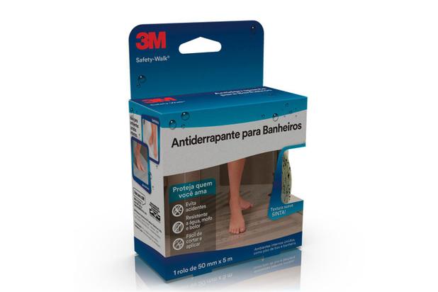Rolo de Fita Antiderrapante Safety-Walk para Banheiro 50mm com 5 Metros Transparente - 3m Menor preço em Rolo de Fita Antiderrapante Safety-Walk para Banheiro 50mm com 5 Metros Transparente - 3m