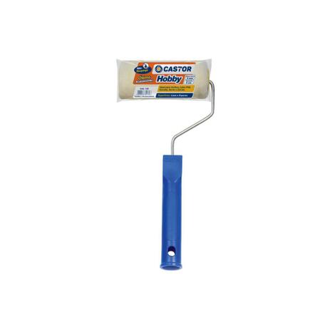 Rolo de Lã Poliéster Hobbynho Não Respinga 9cm com Cabo Azul E Branco - Castor Menor preço em Rolo de Lã Poliéster Hobbynho Não Respinga 9cm com Cabo Azul E Branco - Castor