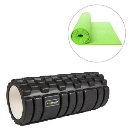 Rolo de Massagem para Yoga e Pilates Proaction + Tapete Colchonete em EVA Liveup Menor preço em Rolo de Massagem para Yoga e Pilates Proaction + Tapete Colchonete em EVA Liveup