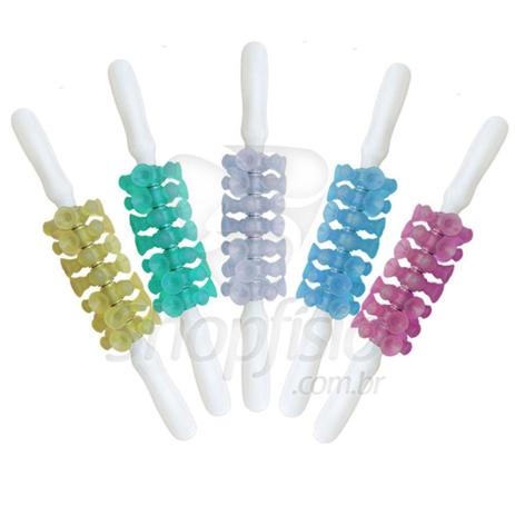 Rolo De Massagem Turbinada Grande Com Cabo De Plástico - Roloplastic Menor preço em Rolo De Massagem Turbinada Grande Com Cabo De Plástico - Roloplastic