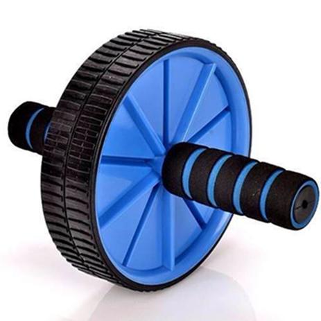 Rolo Roda Abdominal Exercicio Azul Academia Musculacao - Braslu Menor preço em Rolo Roda Abdominal Exercicio Azul Academia Musculacao - Braslu