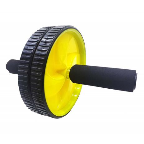 Rolo Roda Abdominal Exercicio Fisico Abdomem Musculo Braço Ombro Amarelo (BSL-JS002) - Braslu é boa?