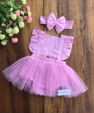 Romper Menina Bailarina Top Com Laço Linda Roupa De Criança - DANY E DANY -  Macacão e Macaquinho Infantil - Magazine Luiza