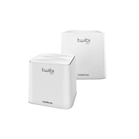 Roteador Intelbras Twibi Giga Mesh Wifi Wirelless 2 Unidades Menor preço em Roteador Intelbras Twibi Giga Mesh Wifi Wirelless 2 Unidades