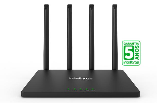 Roteador Intelbras W5 WI Force Wi-Fi 5 1200F Dual Band AC - Intelbrás Menor preço em Roteador Intelbras W5 WI Force Wi-Fi 5 1200F Dual Band AC - Intelbrás