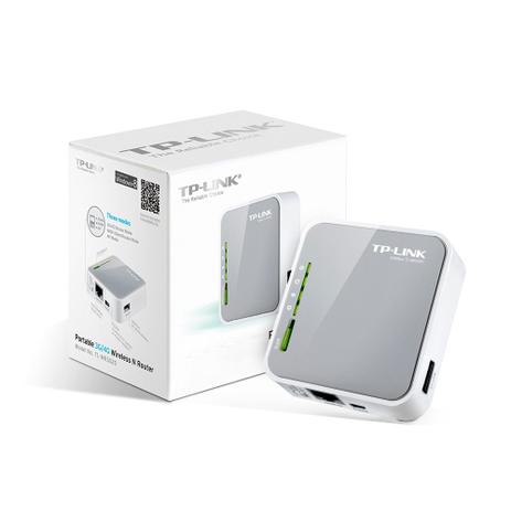 Roteador Mini Wireless Portatil 3G/4G TL-MR3020 TP LINK - Tp-link Menor preço em Roteador Mini Wireless Portatil 3G/4G TL-MR3020 TP LINK - Tp-link