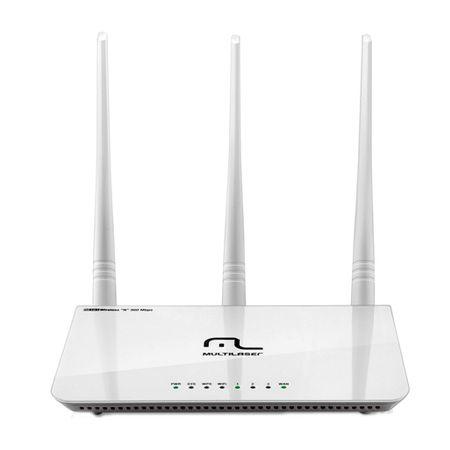 Roteador Multilaser Wireless 300mbps 2.4ghz 3 Antenas 5dbi Re163 Menor preço em Roteador Multilaser Wireless 300mbps 2.4ghz 3 Antenas 5dbi Re163