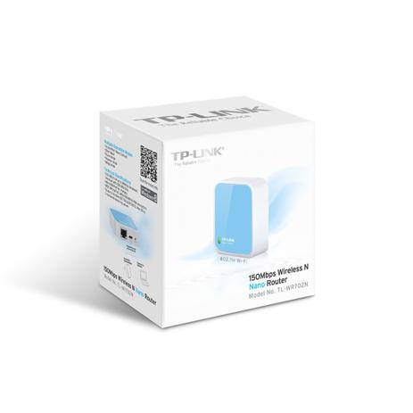 Roteador Portatil TP-Link Wireless N 150Mbps Nano TL-WR702N Menor preço em Roteador Portatil TP-Link Wireless N 150Mbps Nano TL-WR702N