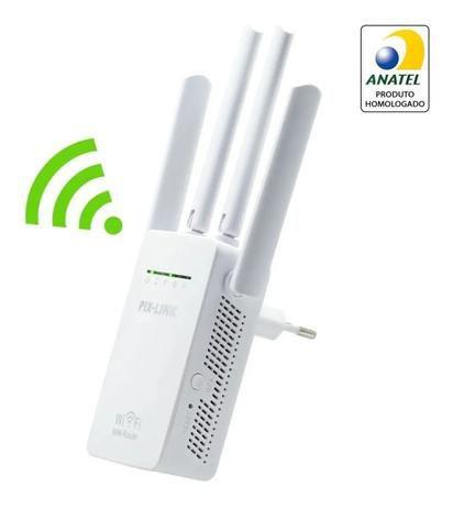 Roteador Repetidor Amplificador De Sinal Wifi 2800m 4 Antenas Pix-link - Altomex Menor preço em Roteador Repetidor Amplificador De Sinal Wifi 2800m 4 Antenas Pix-link - Altomex