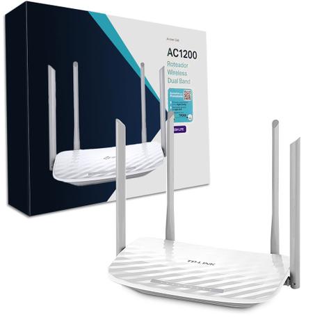 Roteador TP-Link Archer C50 W V6 Mesh Lite Dual Band AC1200 Mbps TR069 Para Provedor Menor preço em Roteador TP-Link Archer C50 W V6 Mesh Lite Dual Band AC1200 Mbps TR069 Para Provedor