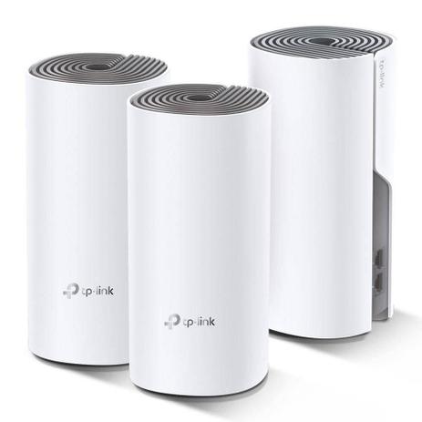 Roteador TP-Link DECO E4 Kit C/3 Archer AC1200 Wireless Dual Bank 2,4 5Ghz 2 ant Internas é boa?