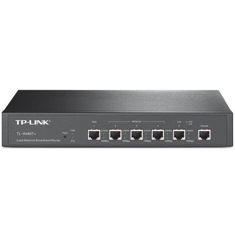 Roteador - TP-Link Load Balance Broadband - Grafite - TL-R480T+ Menor preço em Roteador - TP-Link Load Balance Broadband - Grafite - TL-R480T+