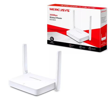 Roteador Tp-link Mercusys Wifi Mw301r Wireless 2 Antenas Red Menor preço em Roteador Tp-link Mercusys Wifi Mw301r Wireless 2 Antenas Red