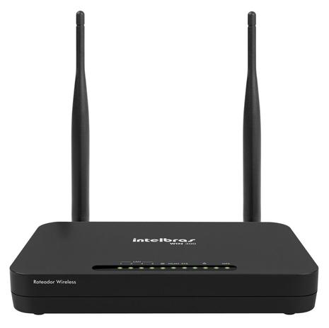 Roteador Wi-Fi Intelbras WIN 300 - 300Mbps - 2 Antenas 5dBi - 2.4GHz Menor preço em Roteador Wi-Fi Intelbras WIN 300 - 300Mbps - 2 Antenas 5dBi - 2.4GHz