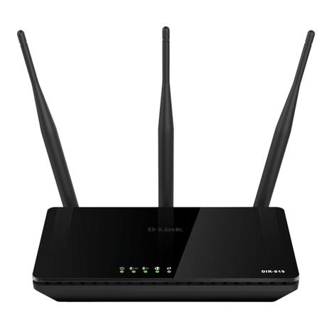 Roteador Wireless AC 750MBPS 3 Antenas 4 Ports 10/100 1WAN 802.11 AC DIR-819 - D-link é boa?