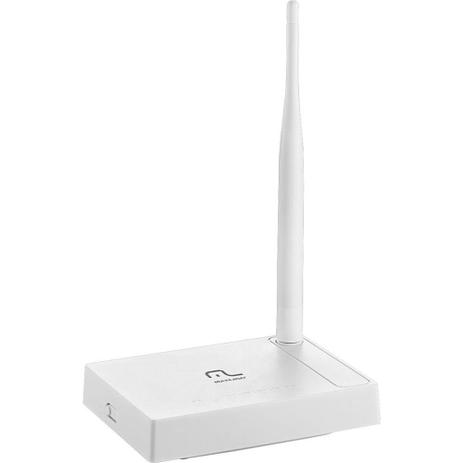 Roteador Wireless Multilaser, 150mbps, 1 antexa fixa, 4 portas LAN Menor preço em Roteador Wireless Multilaser, 150mbps, 1 antexa fixa, 4 portas LAN