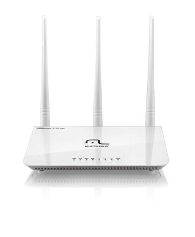Roteador Wireless Multilaser 300 Mbps Bivolt Com 3 Antenas Destacáveis Menor preço em Roteador Wireless Multilaser 300 Mbps Bivolt Com 3 Antenas Destacáveis