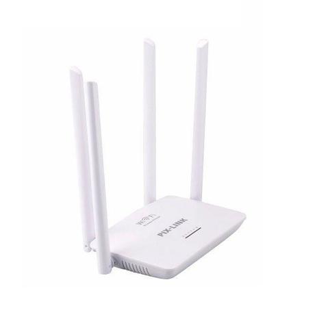 Roteador Wireless Pix-Link LV-WR08 4 Antenas 300Mbps High Performance - Branco - Pix link Menor preço em Roteador Wireless Pix-Link LV-WR08 4 Antenas 300Mbps High Performance - Branco - Pix link