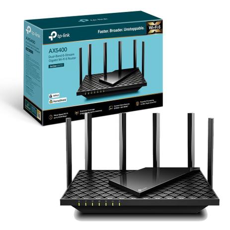 Roteador Wireless TP-Link Archer AX73 Gigabit 6 Antenas AX5400 MU-MIMO 4X4 Beamforming App Tether é boa?