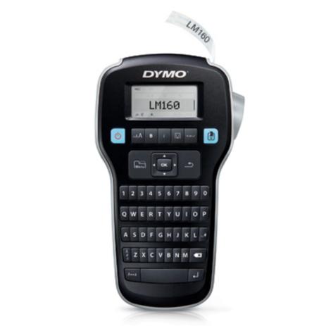 Rotulador Eletrônico Profissional Teclado QWERT Preto/Cinza LM-160 - DYMO Menor preço em Rotulador Eletrônico Profissional Teclado QWERT Preto/Cinza LM-160 - DYMO