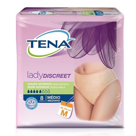 Roupa Intima Descartavel Feminina Lady Discreet - Tena M Menor preço em Roupa Intima Descartavel Feminina Lady Discreet - Tena M