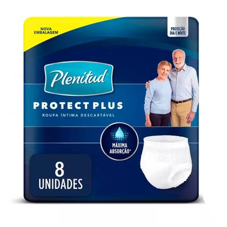 Roupa Íntima Descartável para Incontinência Urinária Unissex Protect Plus Plenitud 8 Unidades é boa?