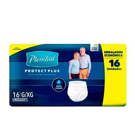 Roupa Íntima Descartável Plenitud Protect Plus G/XG C/16 - Kimberly-clark worldwide Menor preço em Roupa Íntima Descartável Plenitud Protect Plus G/XG C/16 - Kimberly-clark worldwide