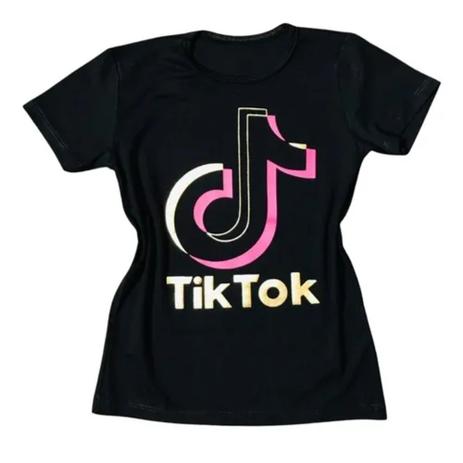 camisa tik tok preta