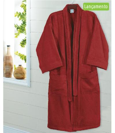 Roupao Adulto AD-02 Felpa Velour C/ Manga M Vermelho Dohler é boa?