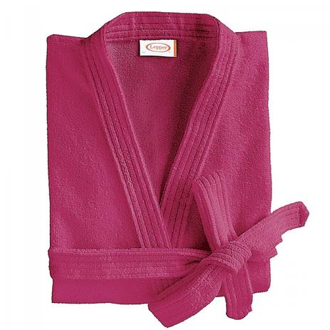 Roupão Adulto G Aveludado Santorini Algodão Lepper Rosa Pink é boa?
